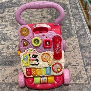 Vtech Interactive Pink Baby Walker